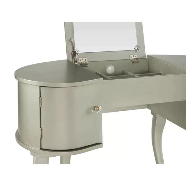 Alinz Camport Vanity dressing table with mirror with stool - Ouch Cart