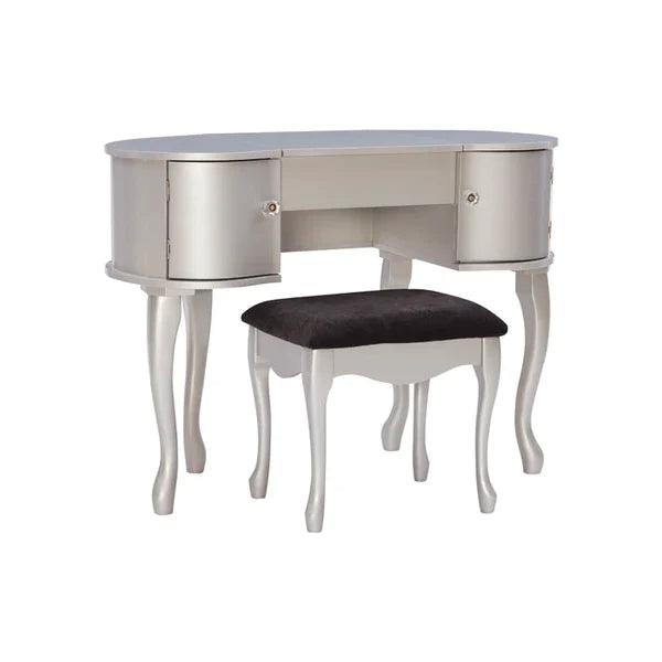 Alinz Camport Vanity dressing table with mirror with stool - Ouch Cart