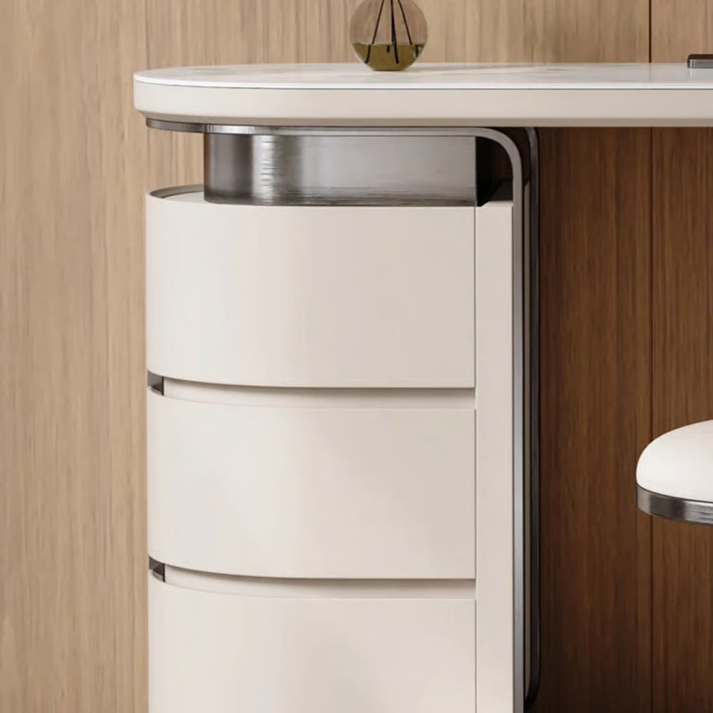 Mara Dressing Table with Mirror – Modern Makeup Organizer