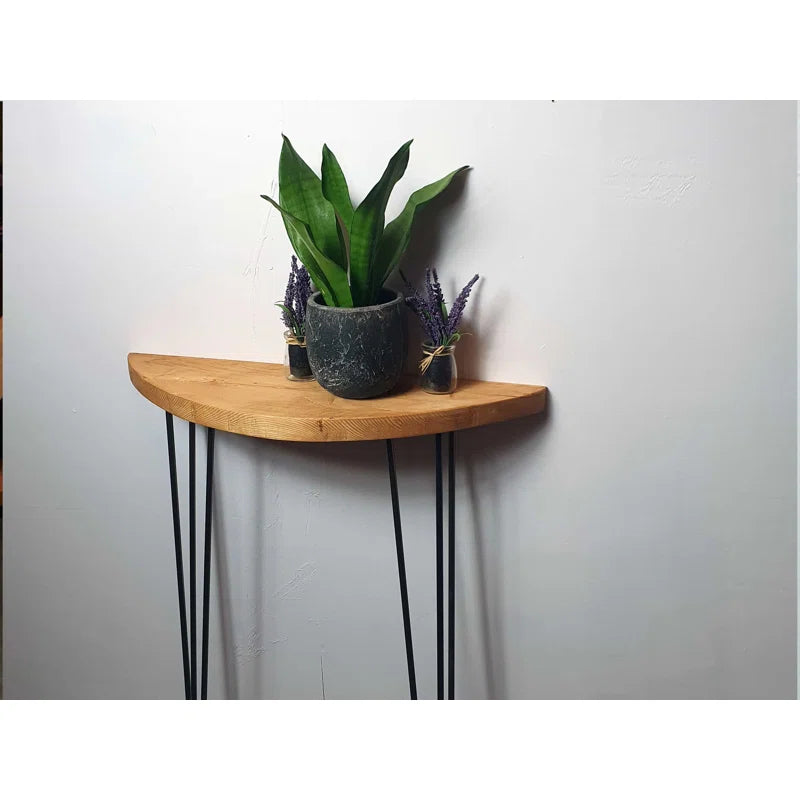 Andrei Solid Wood Top Console Table