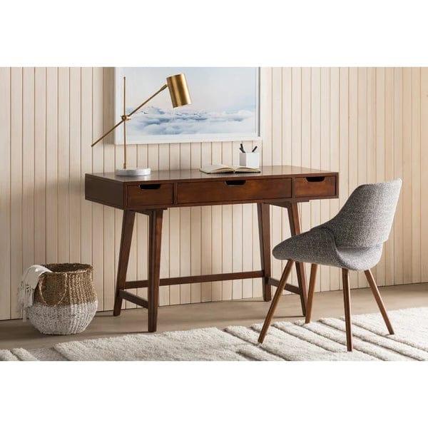 Graciela Wooden Study Table with Three Drawers - Ouch Cart