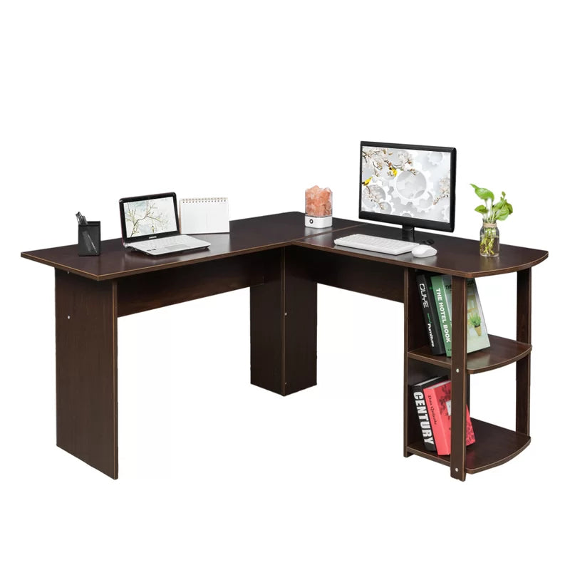 Maximized Efficiency: L-Shaped Computer Desk for Ultimate Workspace Organization