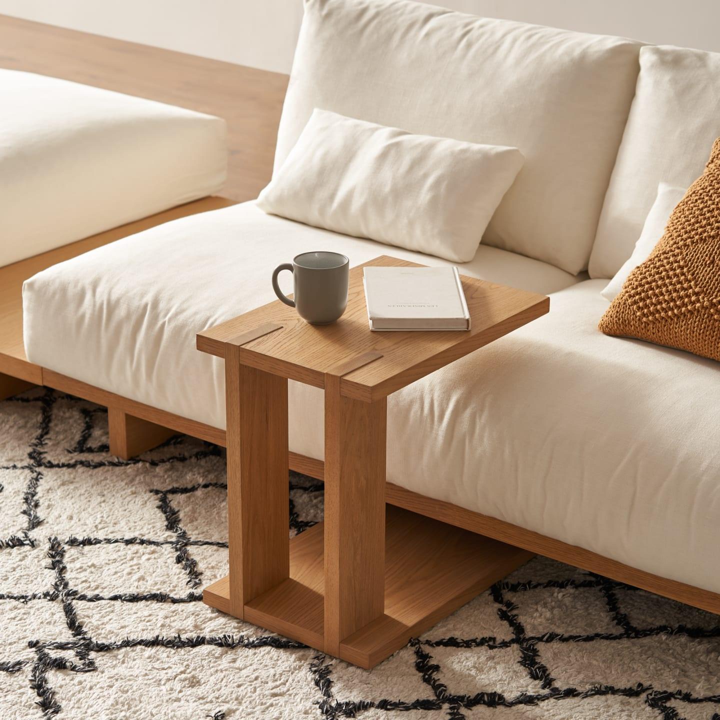 Engineered Wood Mori C Side Table - Ouch Cart
