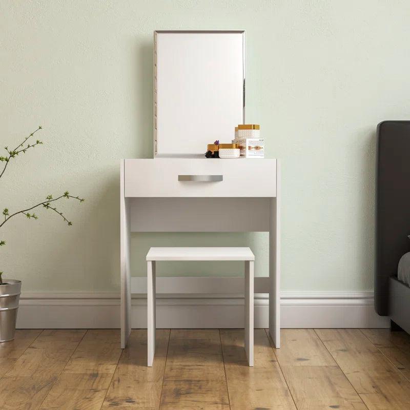 Layla Dressing Table with Mirror - Ouch Cart