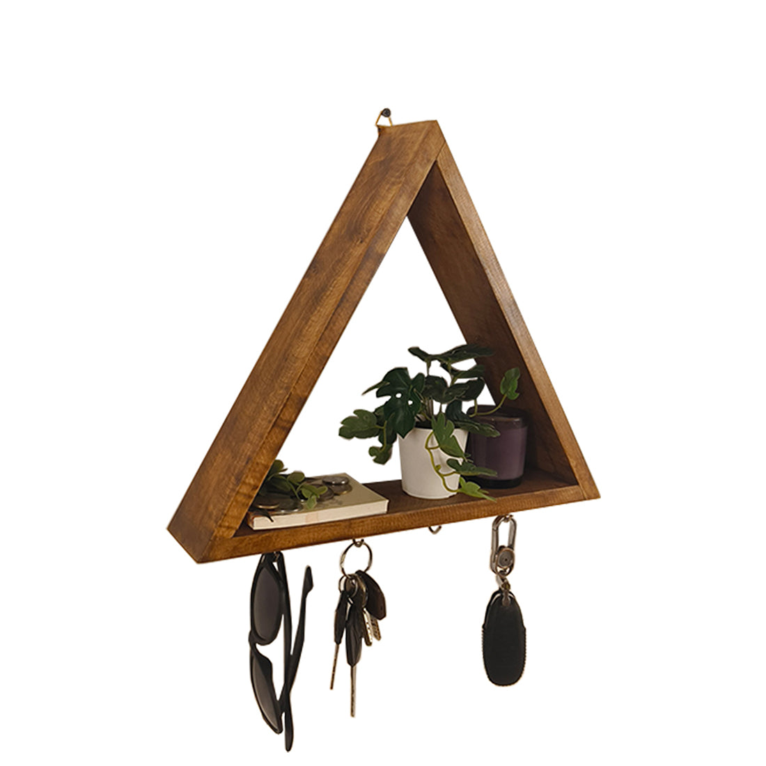 NOAH Wooden Wall Organiser with Key Holders -OUCH CART | wall decor