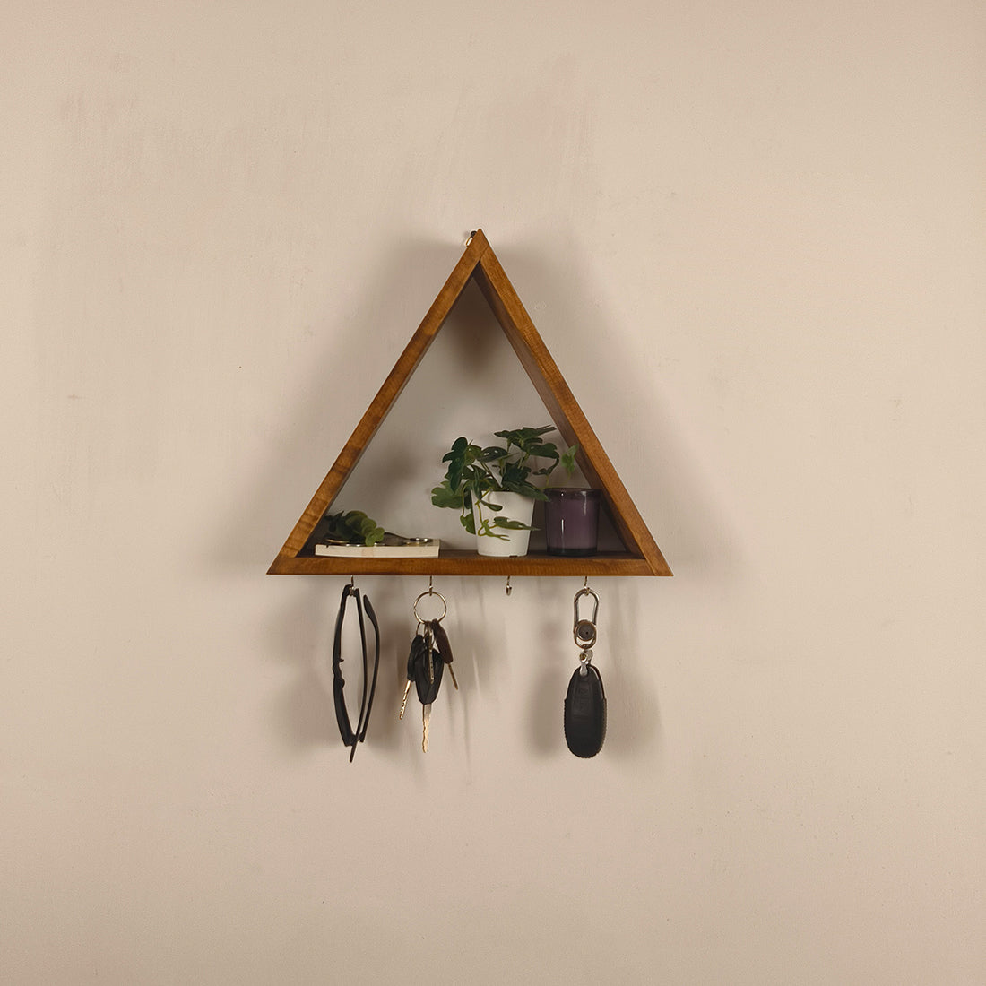 NOAH Wooden Wall Organiser with Key Holders -OUCH CART | wall decor