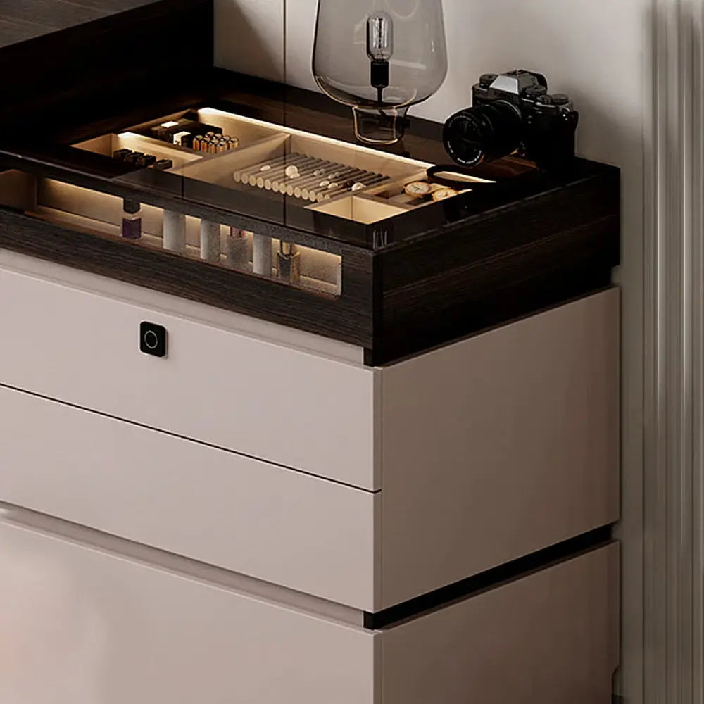 Naithain Dressing Table – Modern Makeup Vanity with Drawers-OUCH CART |Dressing table