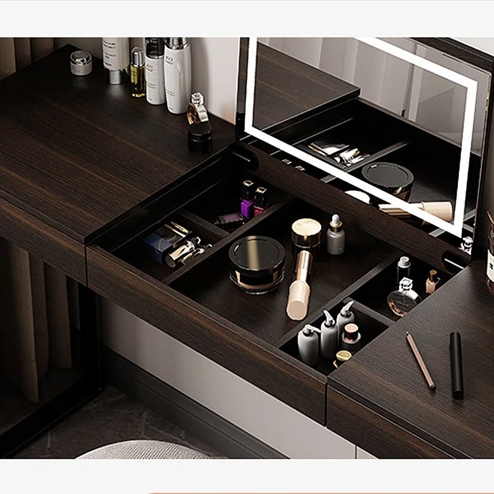 Naithain Dressing Table – Modern Makeup Vanity with Drawers