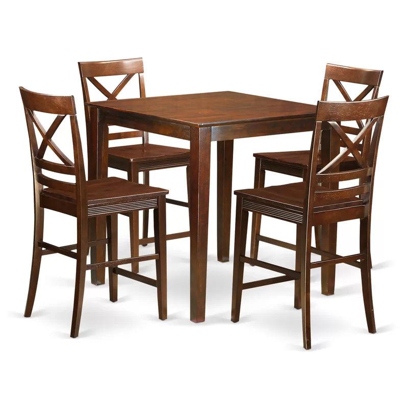 Solid Wood Dining Set - Ouch Cart