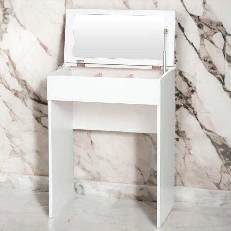Elias Dressing Table with Mirror - Ouch Cart