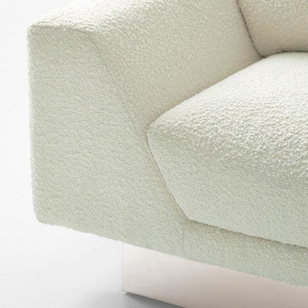 Ryan CREAM BOUCLE SOFA - Ouch Cart