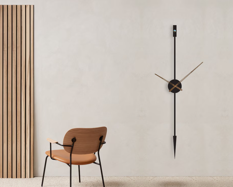 pipe noob black wallclock