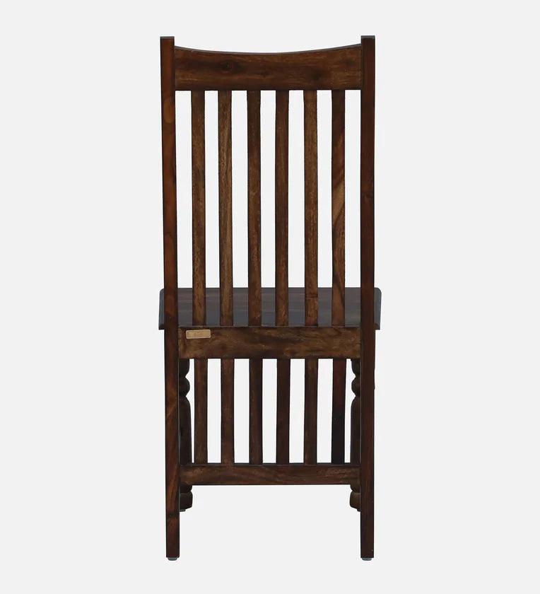 Sheesham Wood 4 Seater Dining Set In Provincial Teak Finish - Ouch Cart