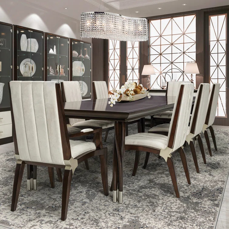 Chic 9 - Piece Dining Set Ouch Cart