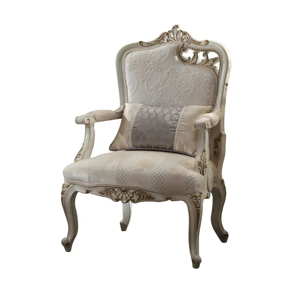 Ouch Cart Picardy Traditional Accent Chair with Cabriole Legs