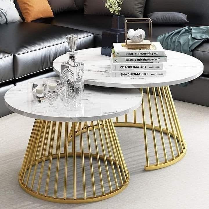 Melvina Conical Centre Nesting Tables Set - Ouch Cart