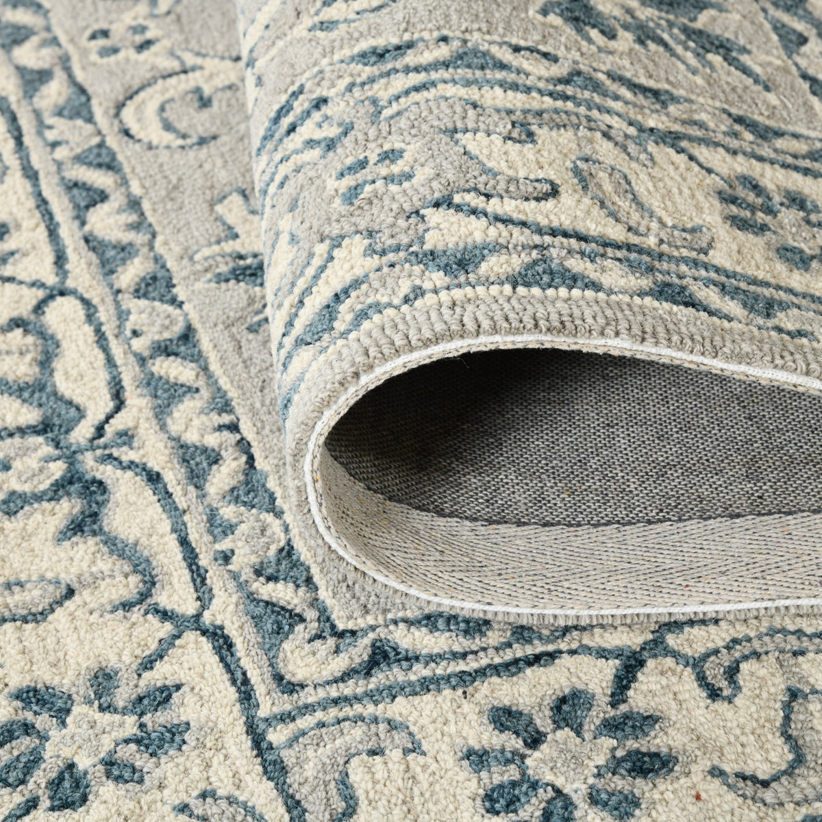 Saraswati Global Rug, Wool Area Rug, 4x6 Feet, Luxurius Rug, Ideal for Bedroom, Living Room, and Dining Room, Kids Room, Office Rug, Anti-Skid & Anti Slip Backing Carpet. Saraswati Global