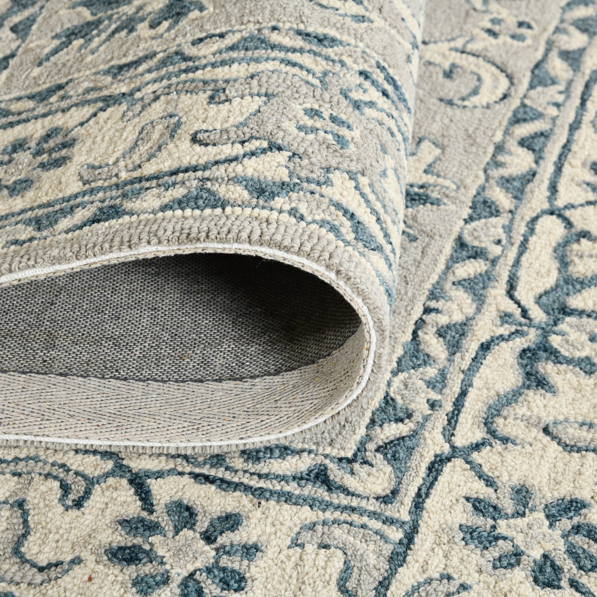 Saraswati Global Rug, Wool Area Rug, 4x6 Feet, Luxurius Rug, Ideal for Bedroom, Living Room, and Dining Room, Kids Room, Office Rug, Anti-Skid & Anti Slip Backing Carpet. Saraswati Global