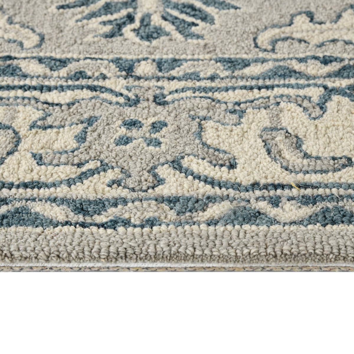 Saraswati Global Rug, Premium Wool Area Rug, 5x8 Feet, Luxury Rug, Ideal for Bedroom, Living Room, and Dining Room, Kids Room, Office Rug, Anti-Skid & Anti Slip Backing Carpet. Saraswati Global
