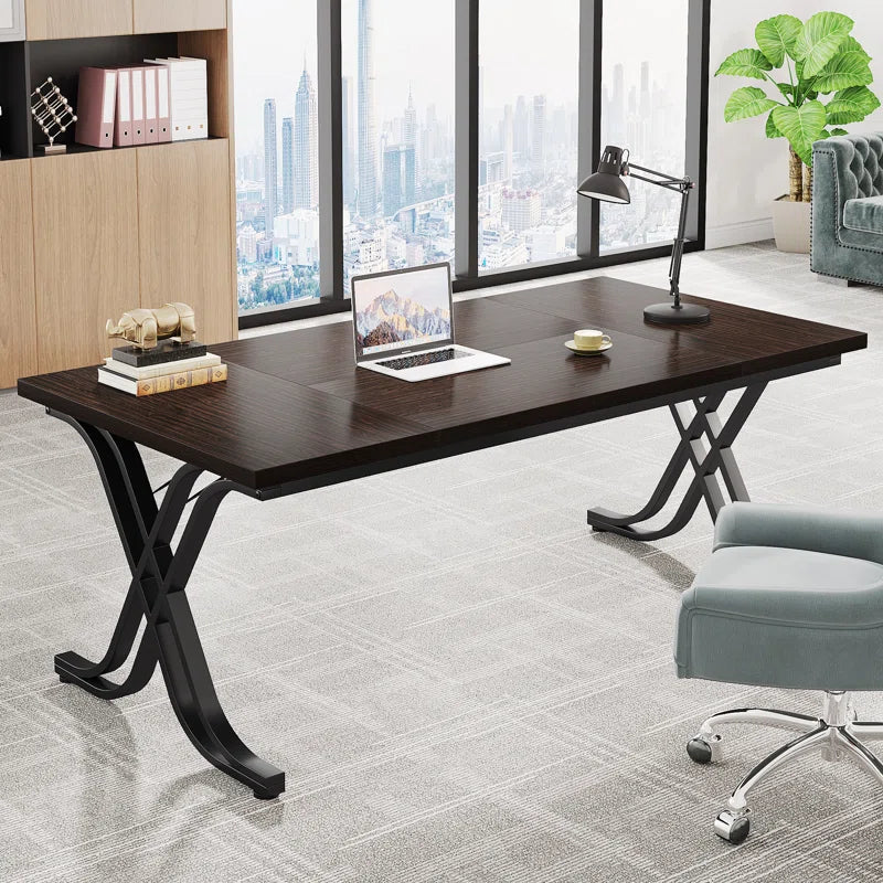 Metal Base Writing Desk Ouch Cart