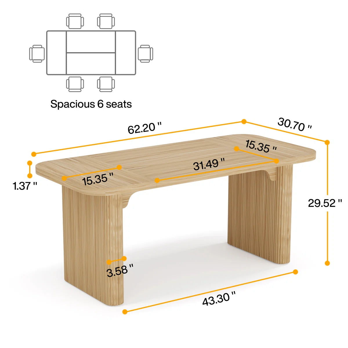 Rectangle Conference Meeting Room Table OUCH CART