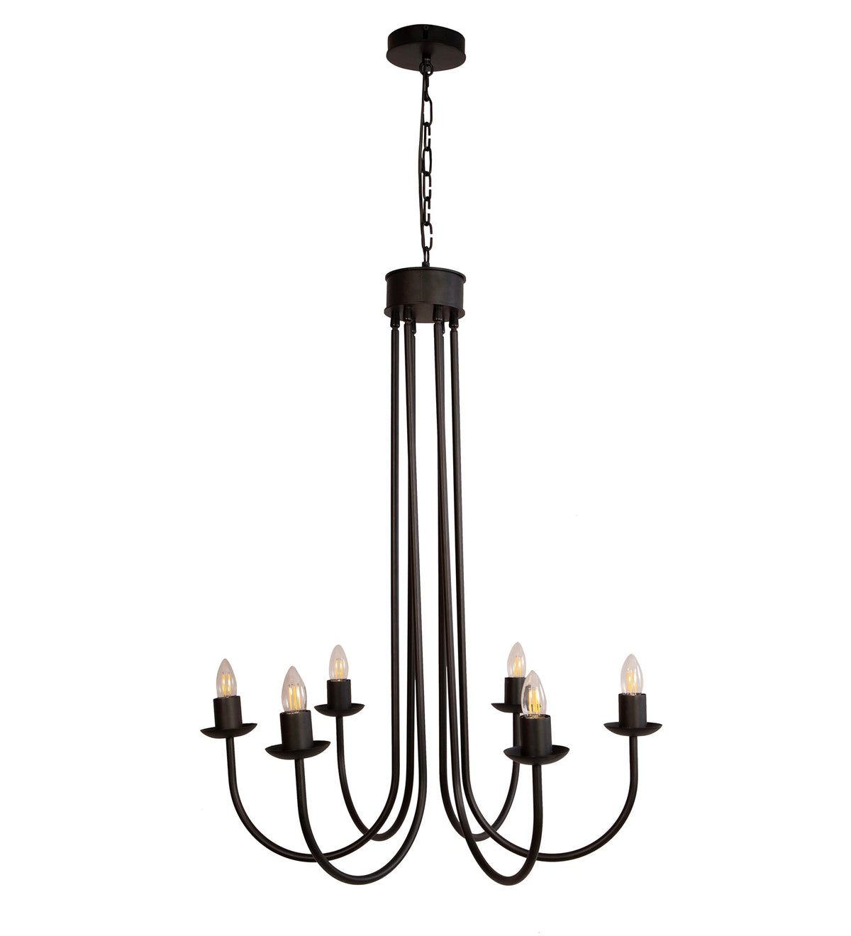 Volfin 6 Lt Chandelier By Shoppeefry Shoppeefry