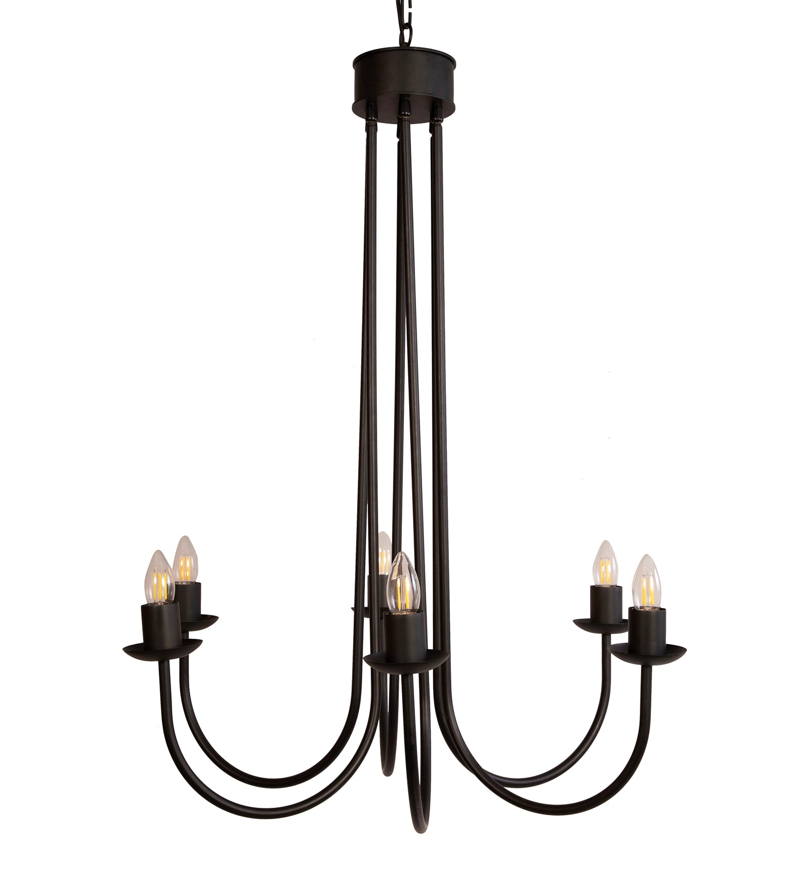 Volfin 6 Lt Chandelier By Shoppeefry