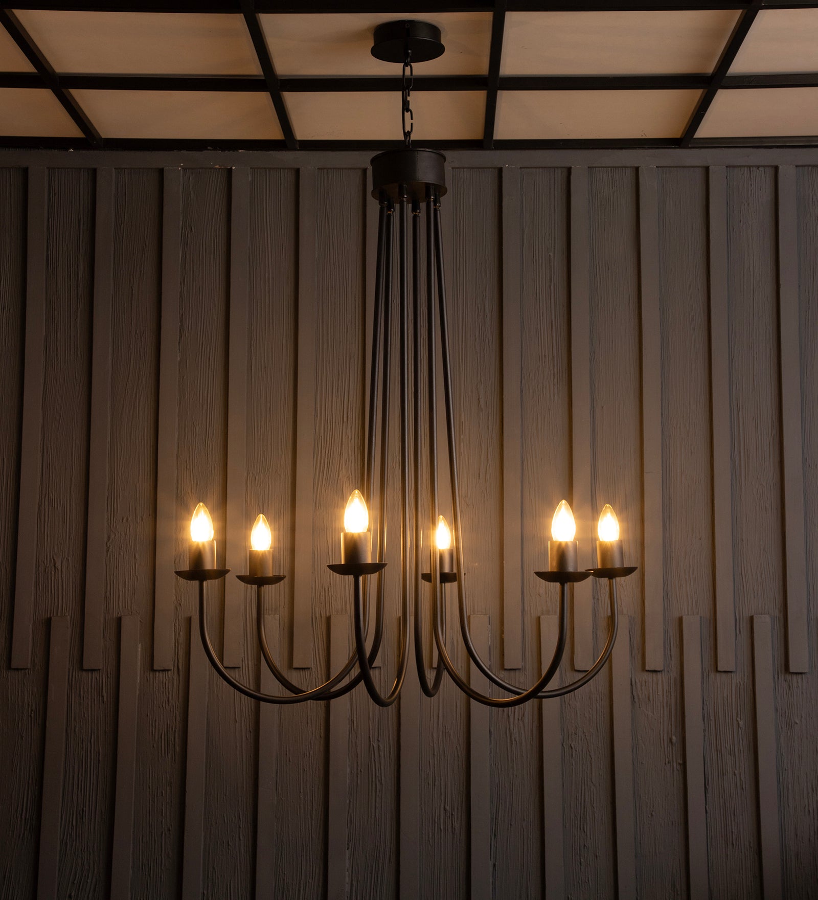 Volfin 6 Lt Chandelier By Shoppeefry
