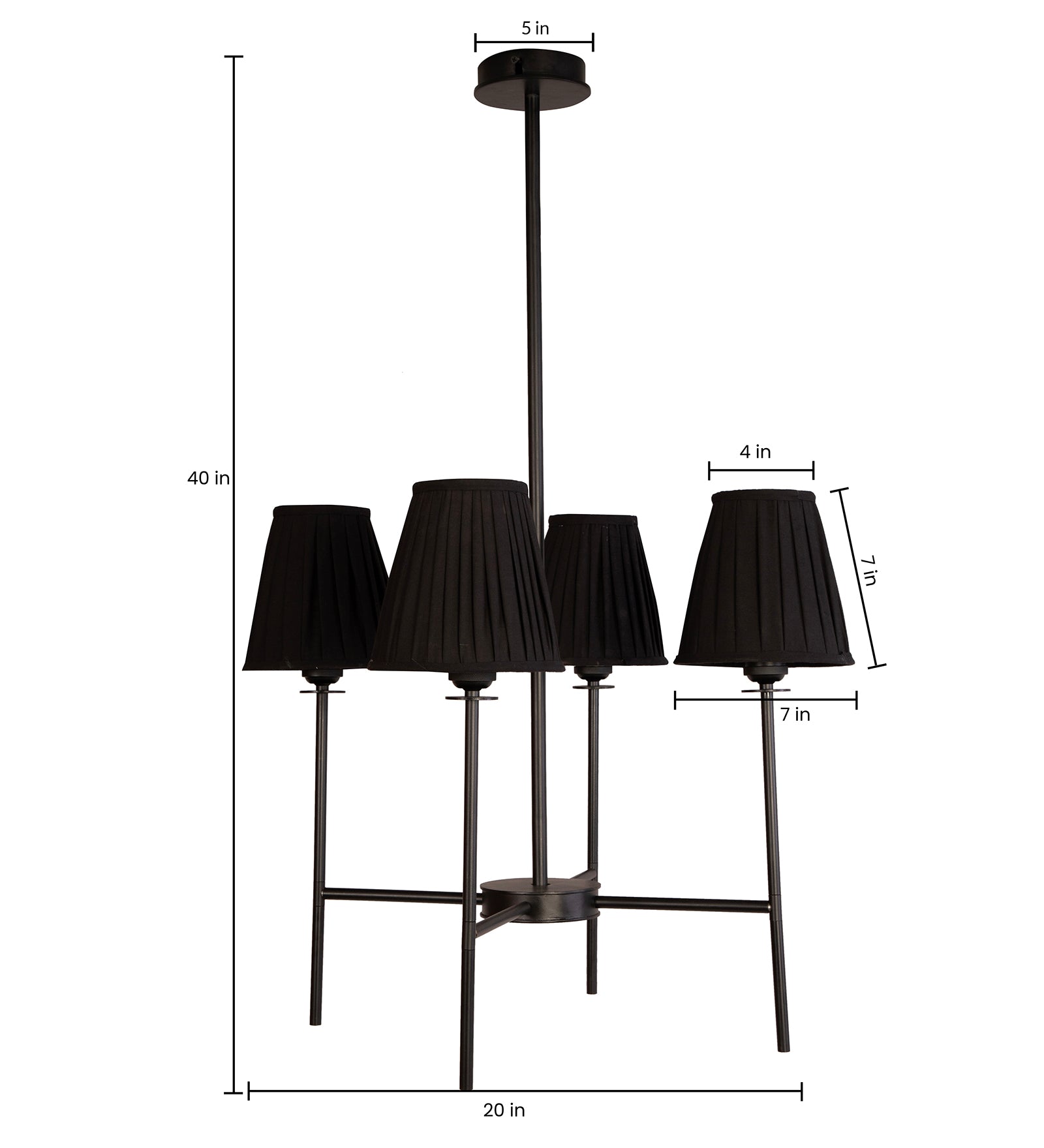 Dodie 4 Lt Chandelier By Shoppeefry