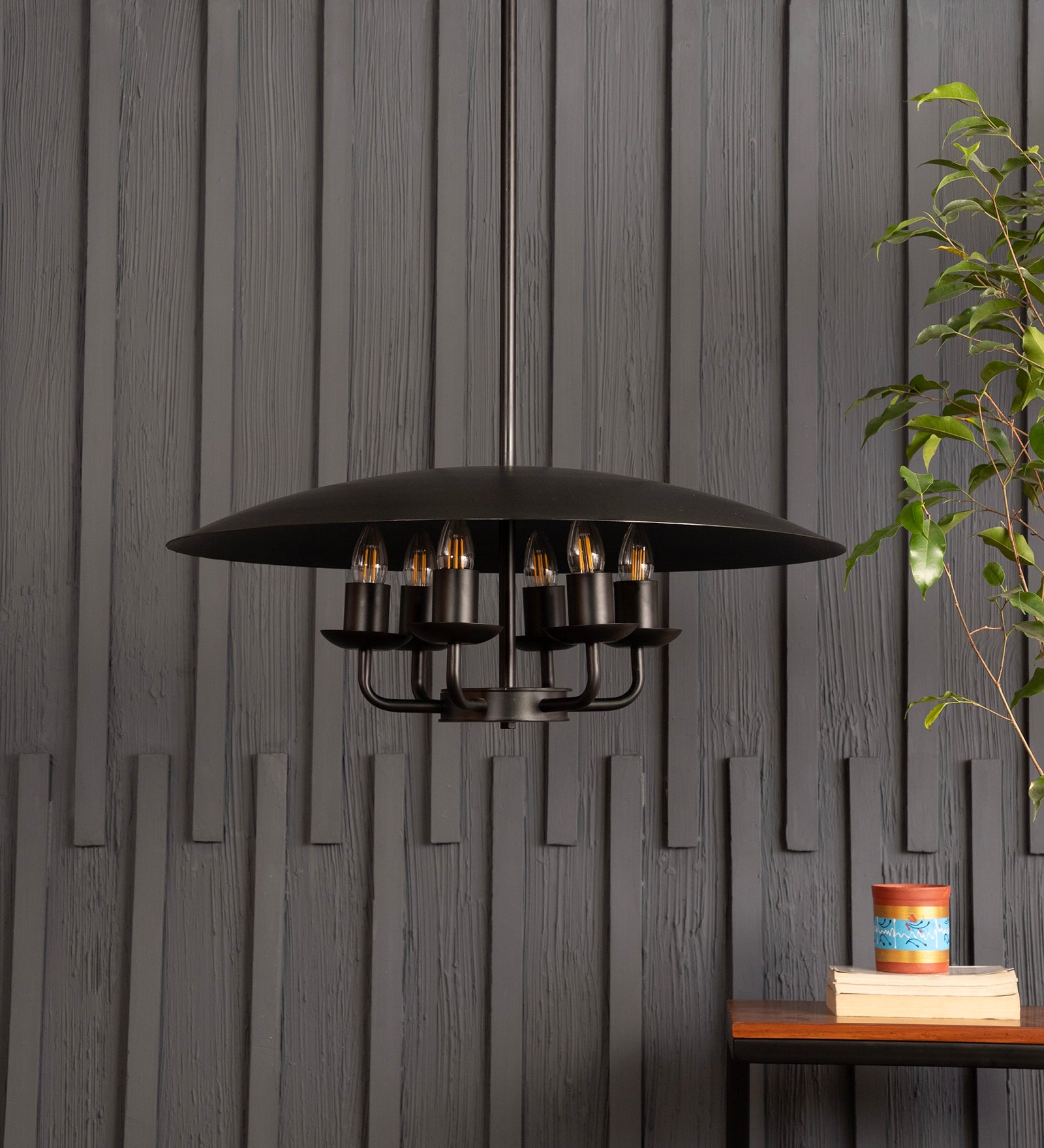 Pelican 6 Lt Chandelier By Shoppeefry