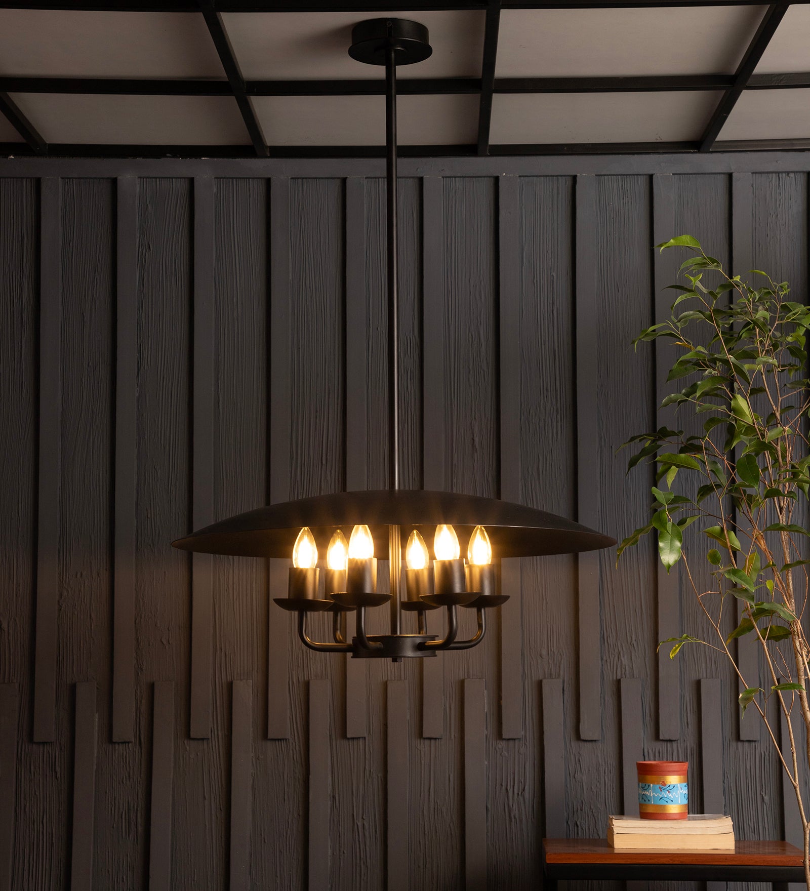 Pelican 6 Lt Chandelier By Shoppeefry