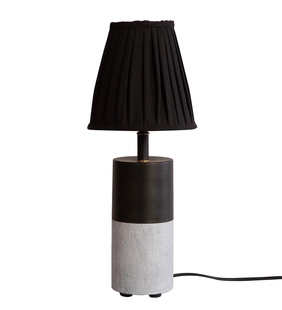 Concrete Drum Table Lamp By Shoppeefry Shoppeefry