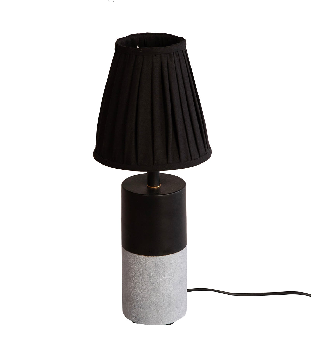 Concrete Drum Table Lamp By Shoppeefry Shoppeefry