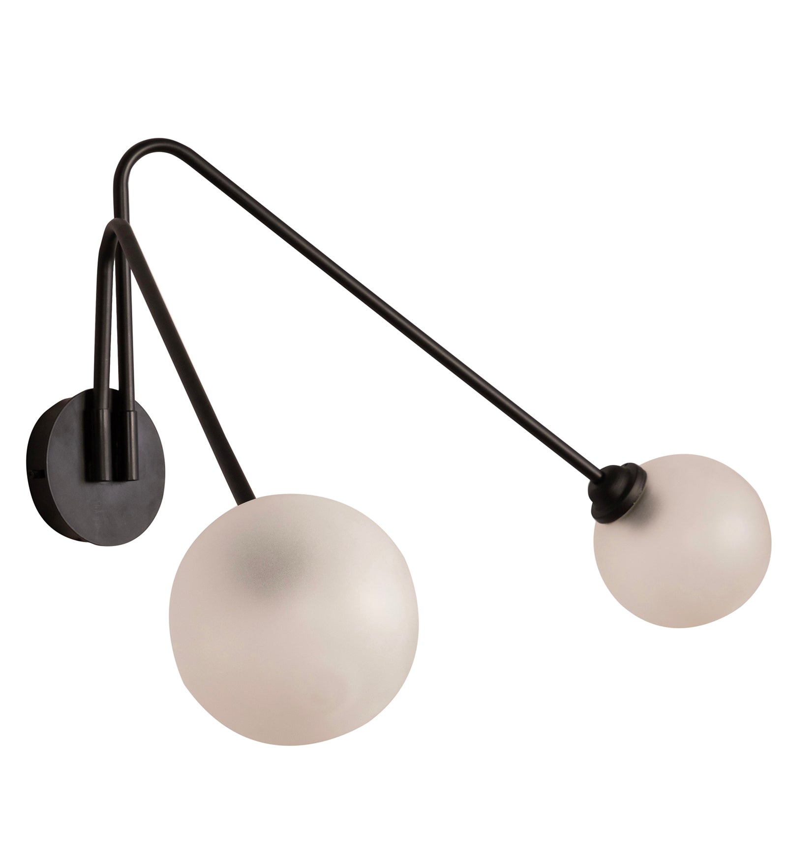 Twin Ball Swivel Wall Sconce By Shoppeefry