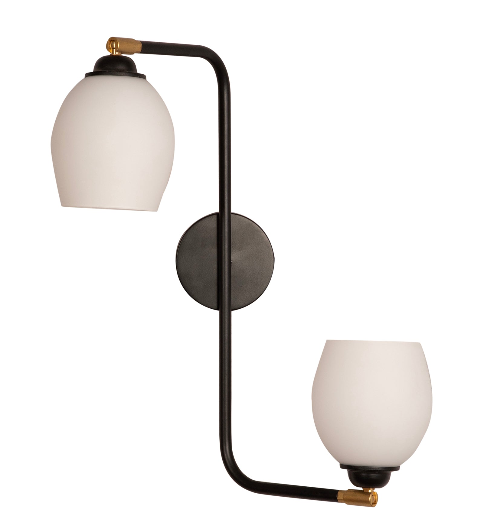 Chic Milky White 2 Glass By Shoppeefry