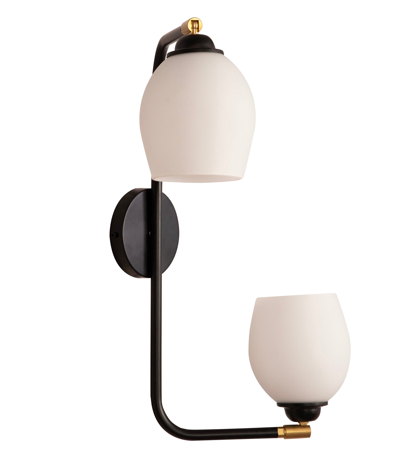 Chic Milky White 2 Glass By Shoppeefry