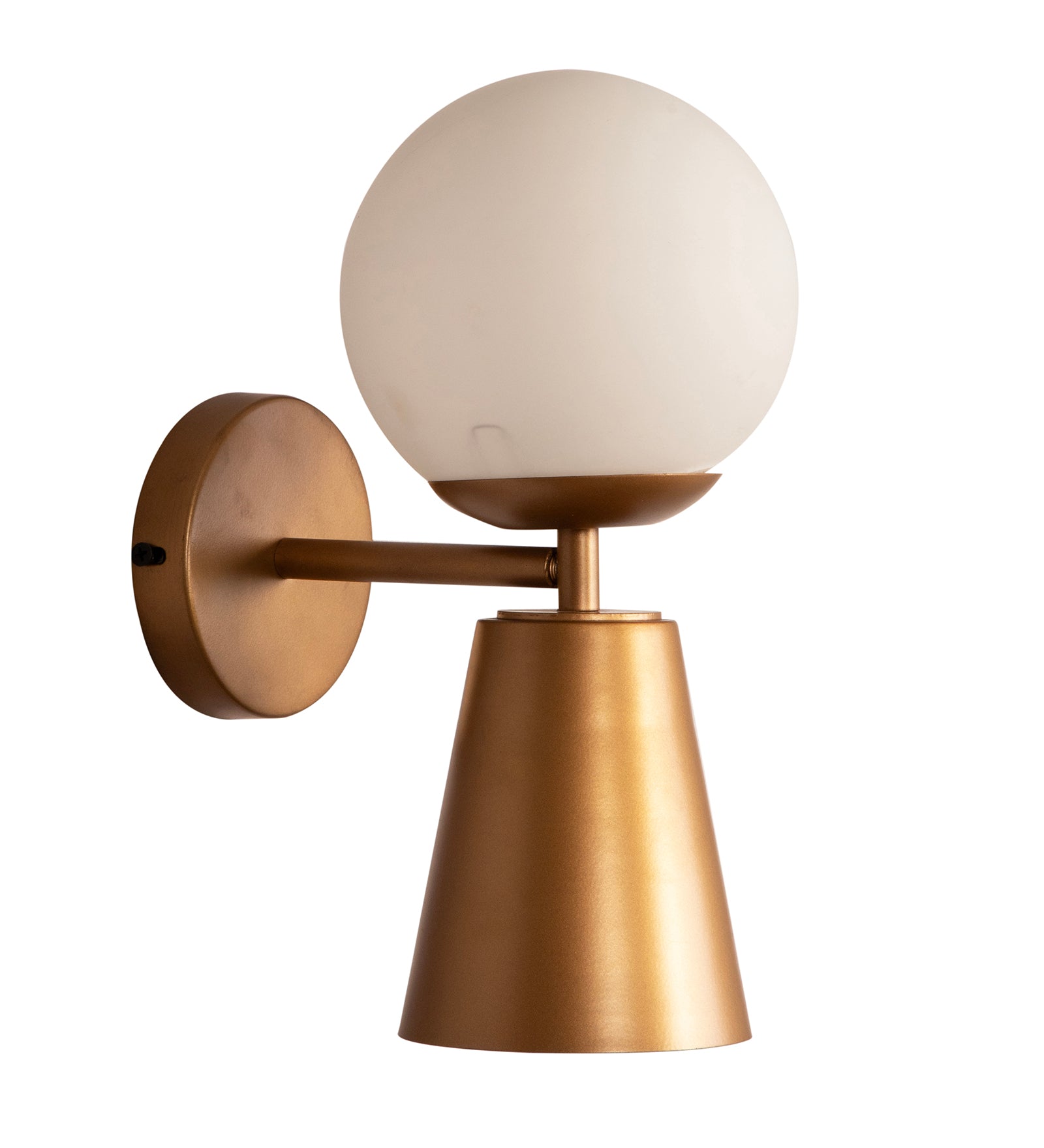 Lark Lzzy Gold Wall Light By Shoppeefry