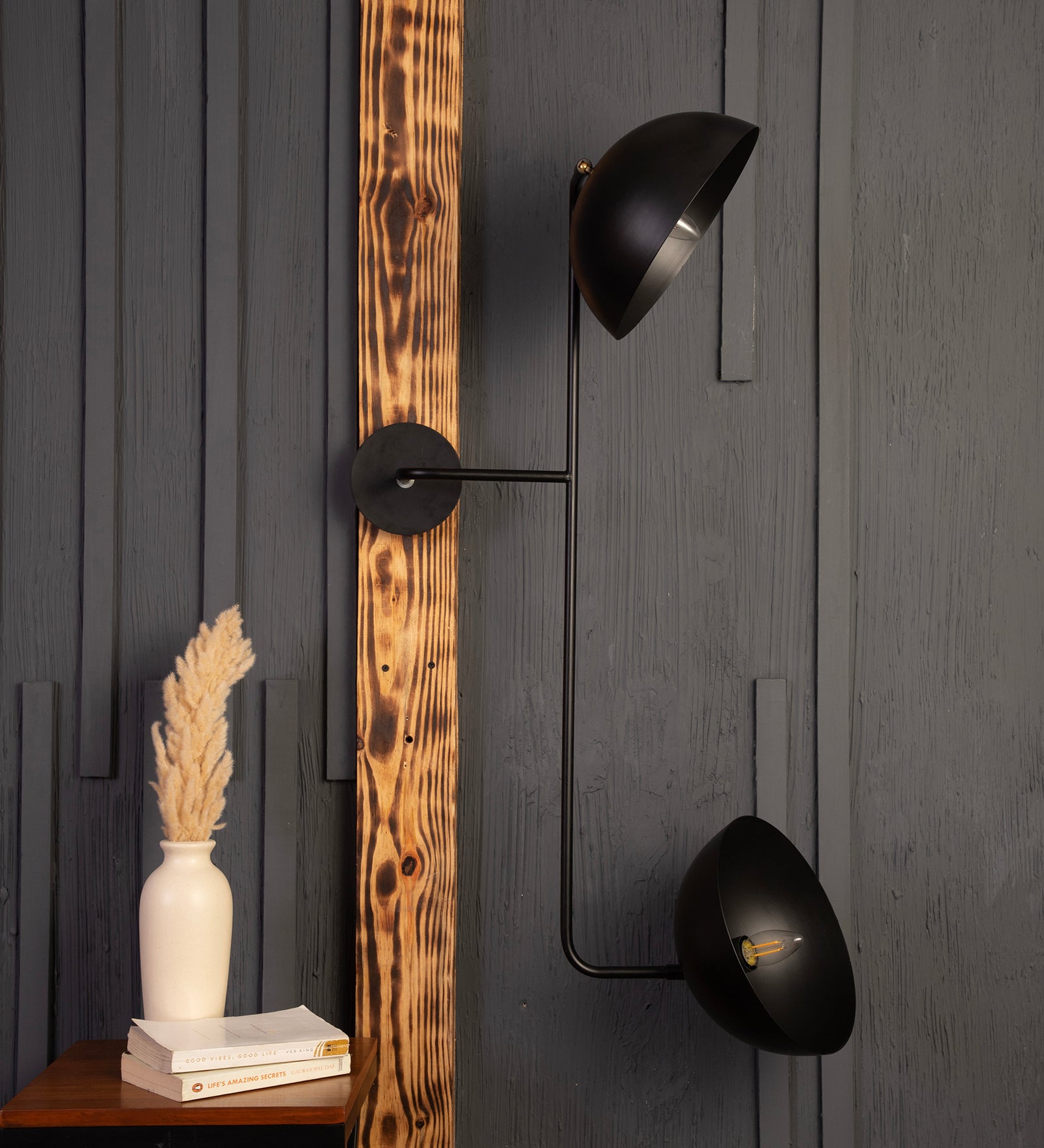 Double Shade Wall Sconce By Shoppeefry
