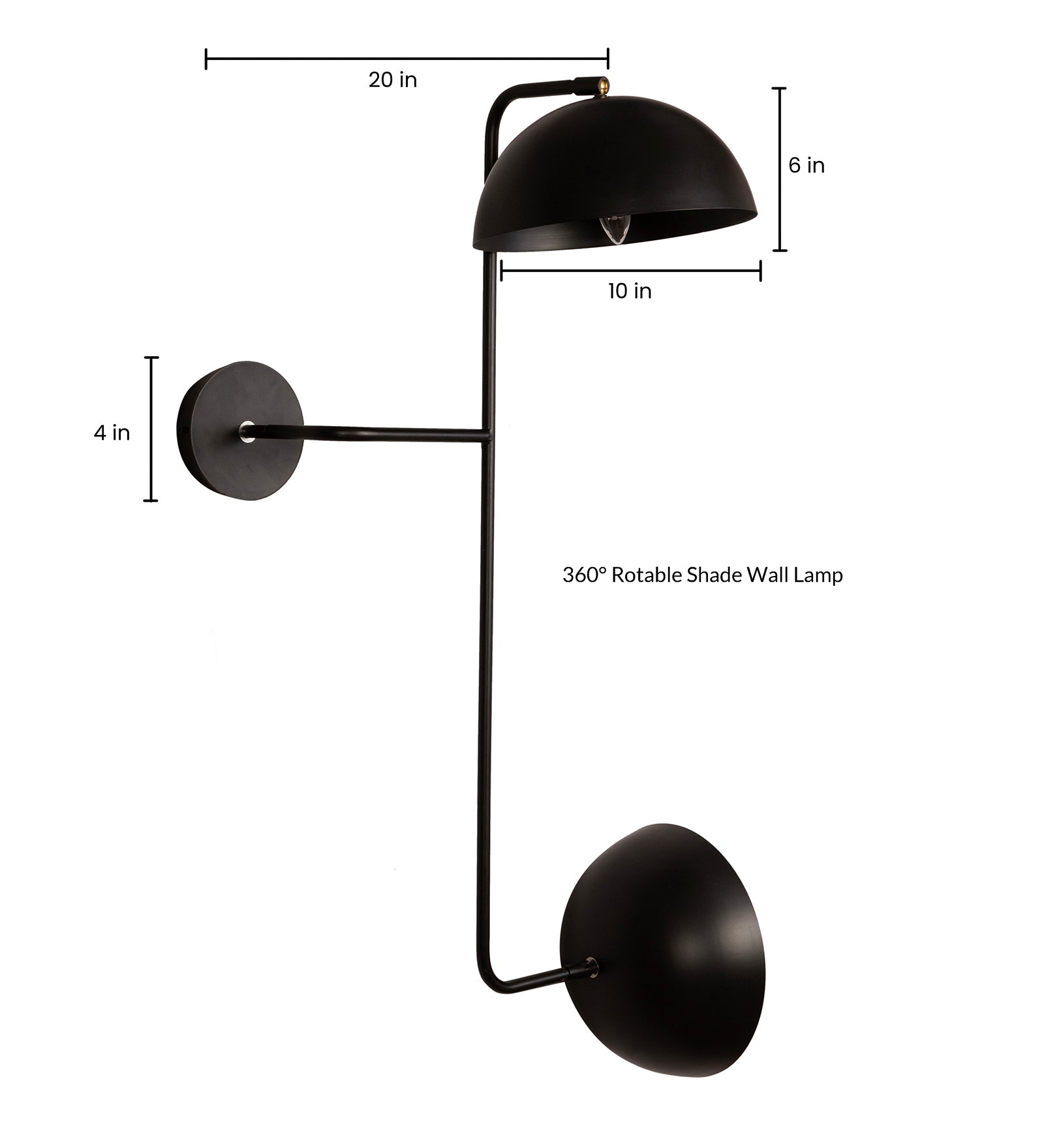Double Shade Wall Sconce By Shoppeefry