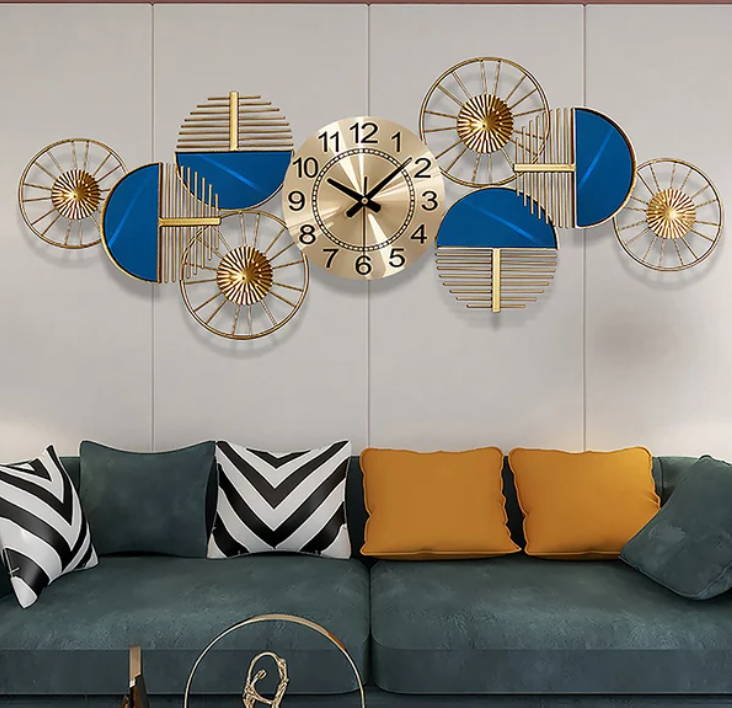 Four Wheels Wallclock 30*10 Inch Dial Size 8Inch