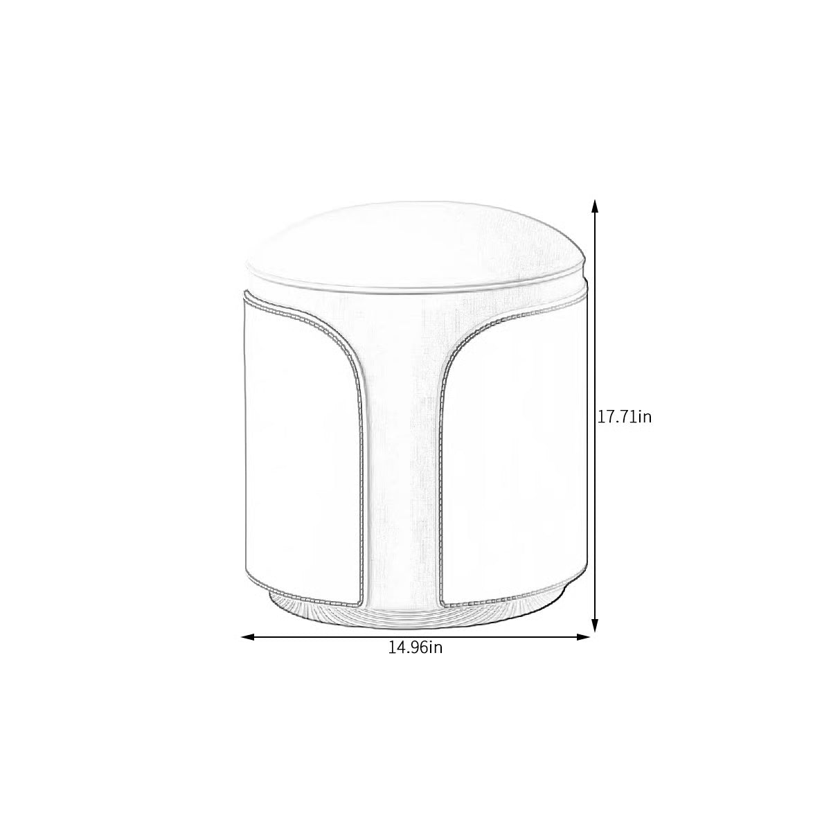 Saimir Vanity Makeup Table – Elegant and Practical Design
