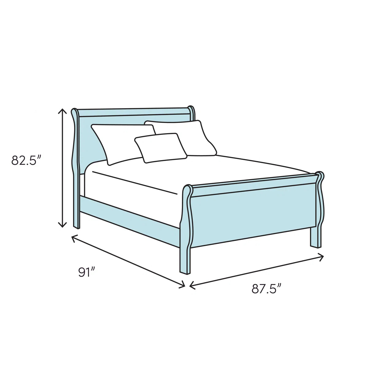 Sanctuary Upholstered Bed - OUCHCART | Bed