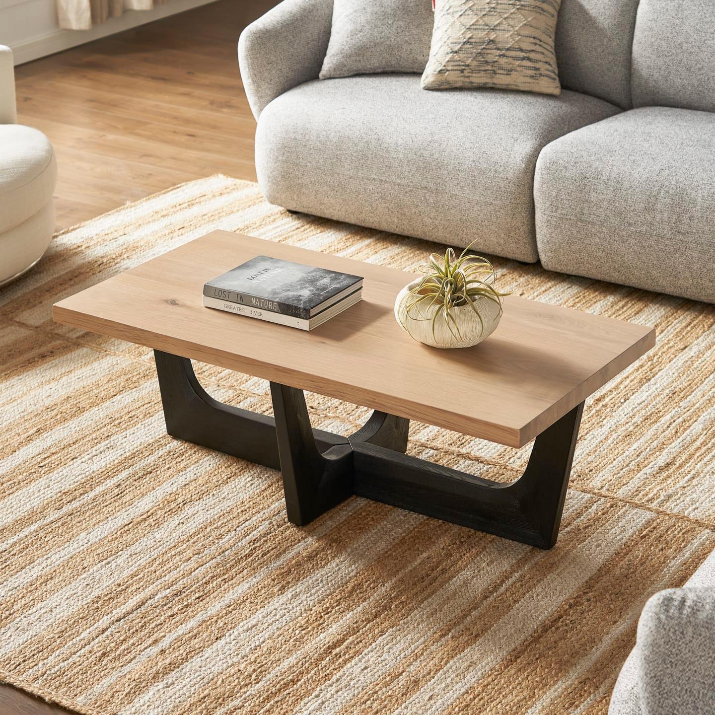 Sawyer Rectangular Coffee Table - Ouch Cart