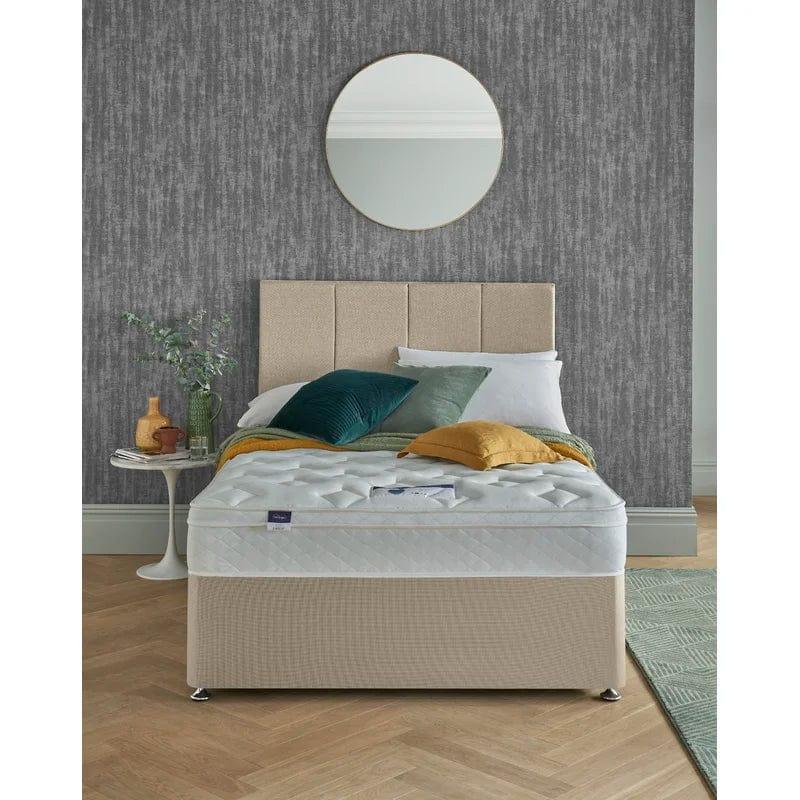 Scarlet Memory Foam Miracoil Luxury Divan Bed - Ouch Cart