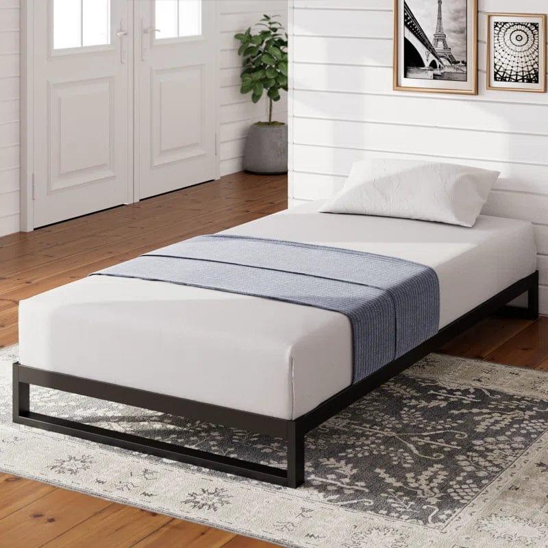 Shanaia Low Profile Metal Bed Frame - Ouch Cart