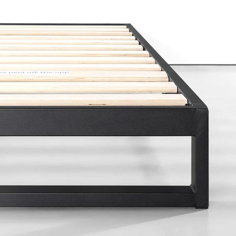 Shanaia Low Profile Metal Bed Frame - Ouch Cart