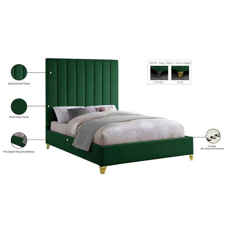 Sibert Upholstered Platform Bed OUCH CART