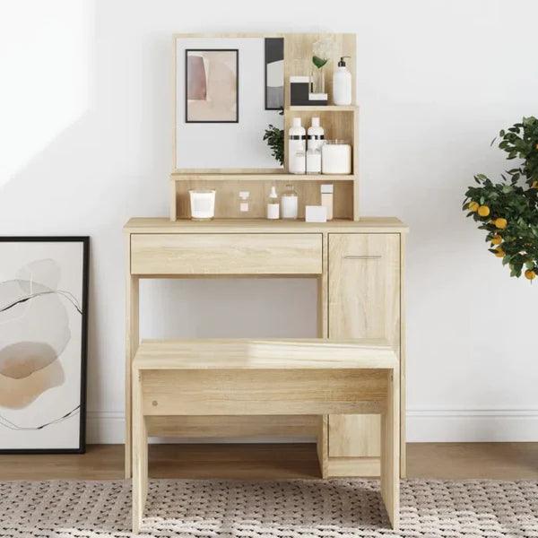 Beltron Demerl Vanity dressing table wooden - Ouch Cart