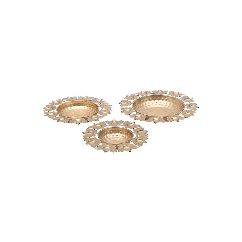 KAMAL DESIGN TEALIGHT URLI | SET OF 3 - Ouch Cart