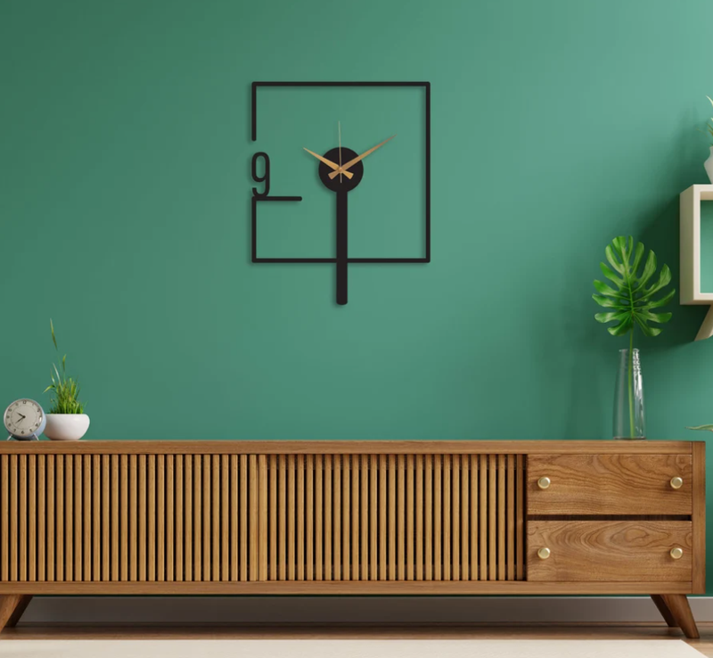 square nine wallclock